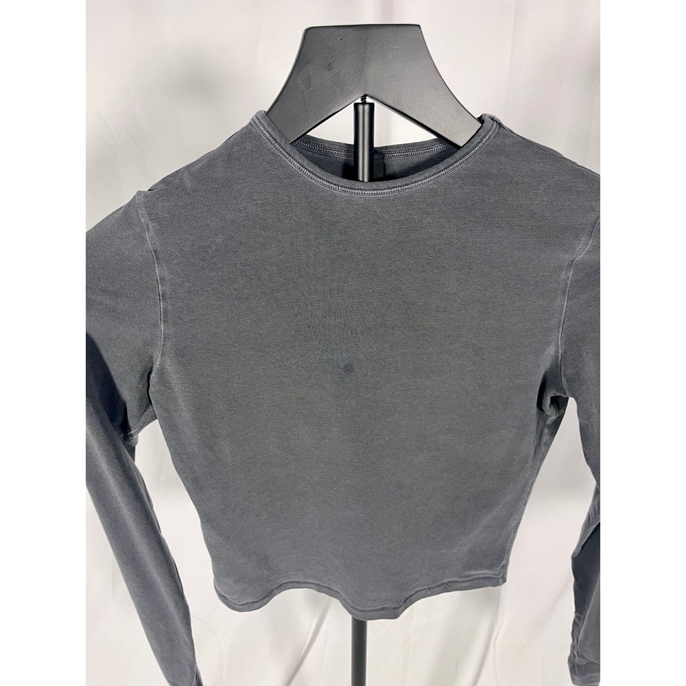 SKIMS New Vintage Long Sleeve Tee Ash Size Small - Picture 3 of 4